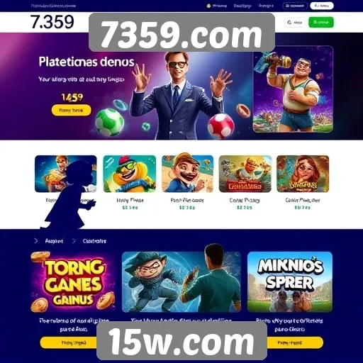 Acessibilidade e inclusão no site de jogos 7359.com